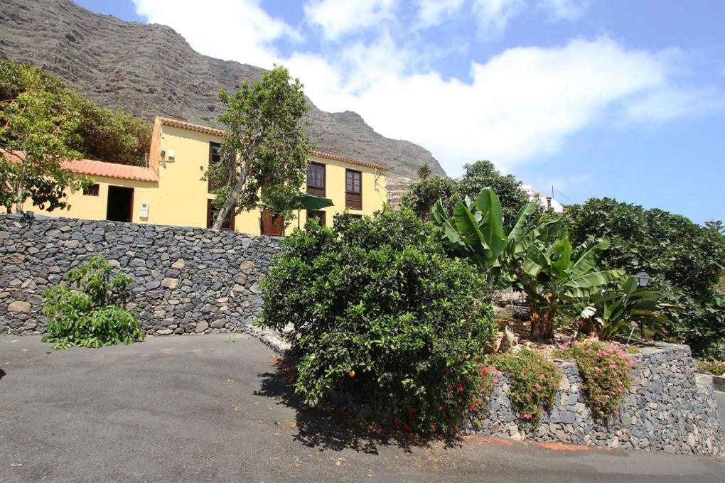 Casa Rural Los Aromos - Wunderschönes Landhaus mit Meerblick Hermigua Exterior foto