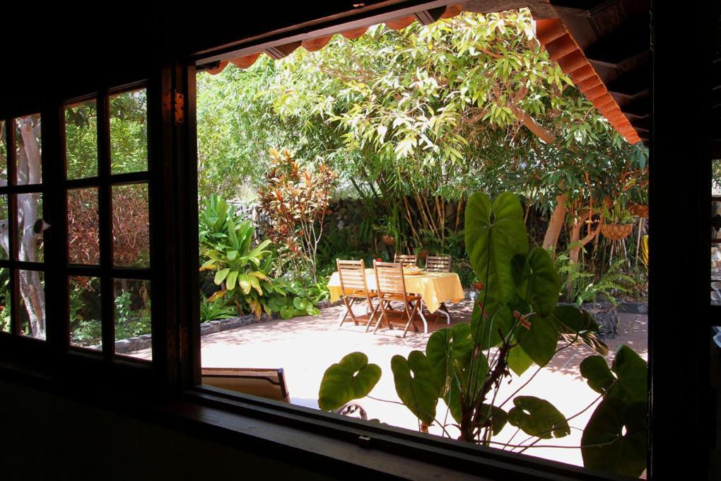 Casa Rural Los Aromos - Wunderschönes Landhaus mit Meerblick Hermigua Exterior foto
