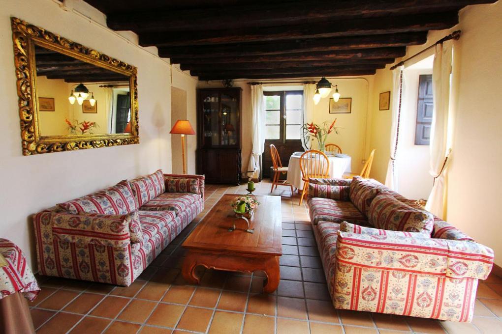 Casa Rural Los Aromos - Wunderschönes Landhaus mit Meerblick Hermigua Exterior foto